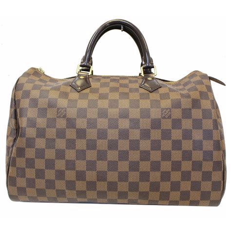 louis vuitton speedy 35 damier with strap|lv speedy 35 dimensions.